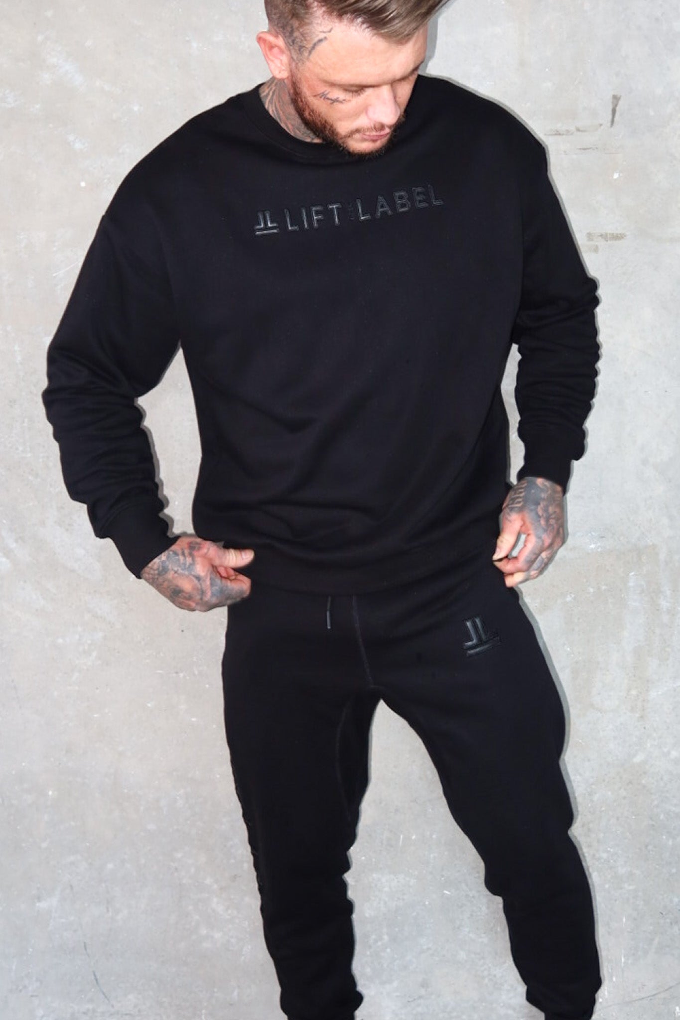 TERRY CREW - BLACK (Dropping June 18th 4pm AWST)