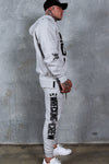 Wrecking Crew Trackpants - Grey / Black