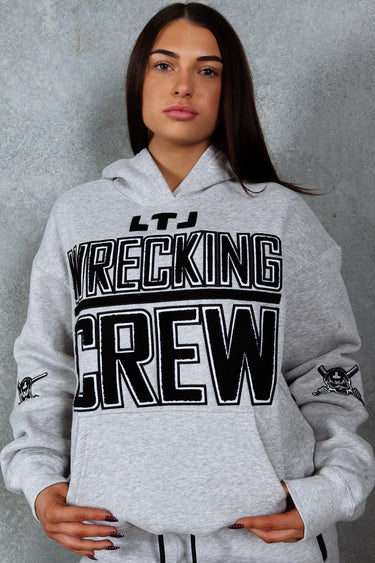 Wrecking Crew Hoodie - Grey / Black