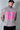 Wrecking Crew Cropped Tank in stone grey and pink, mens gym tank by Lift The Label