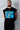 Wrecking Crew Cropped Tank in black and blue, mens gym tank by Lift The Label