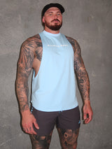 B2B Tank  - Baby Blue / White