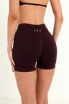 Poised Seamless Shorts - Plum