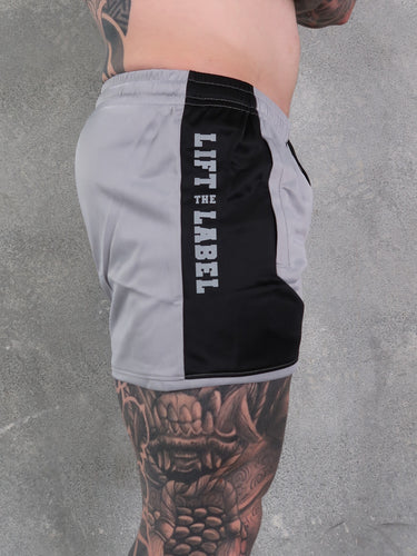 Della 2.0  Squat Shorts - Grey / Black