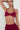 Poised Seamless Crop - Cherry Red