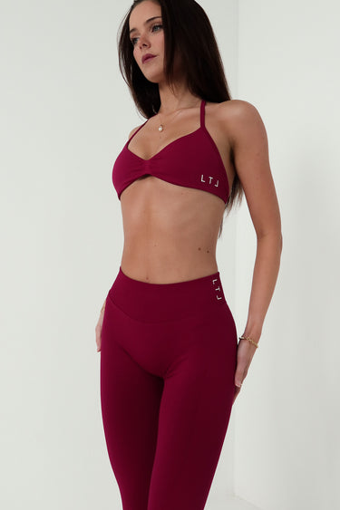 Poised Seamless leggings - Cherry Red