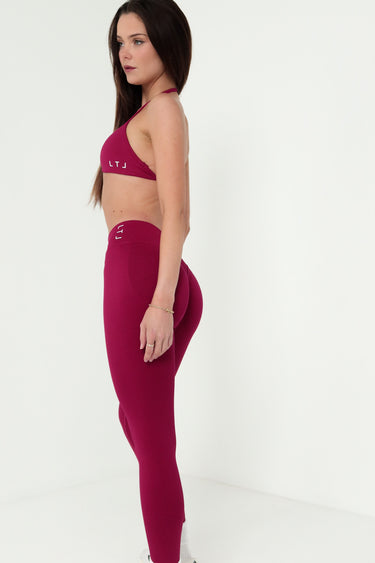 Poised Seamless leggings - Cherry Red