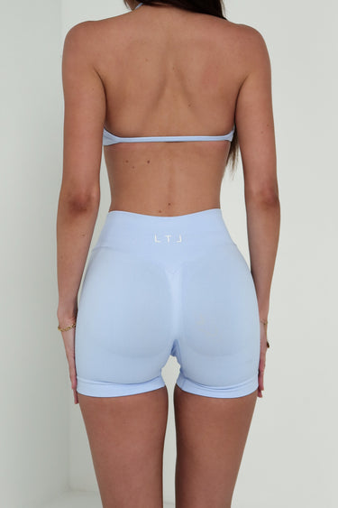 Poised Seamless Shorts - Ice Blue