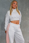 Pretty Hitters Hoodie - Grey / Pink