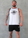 Varsity Jersey Tank 2.0 - White/Black