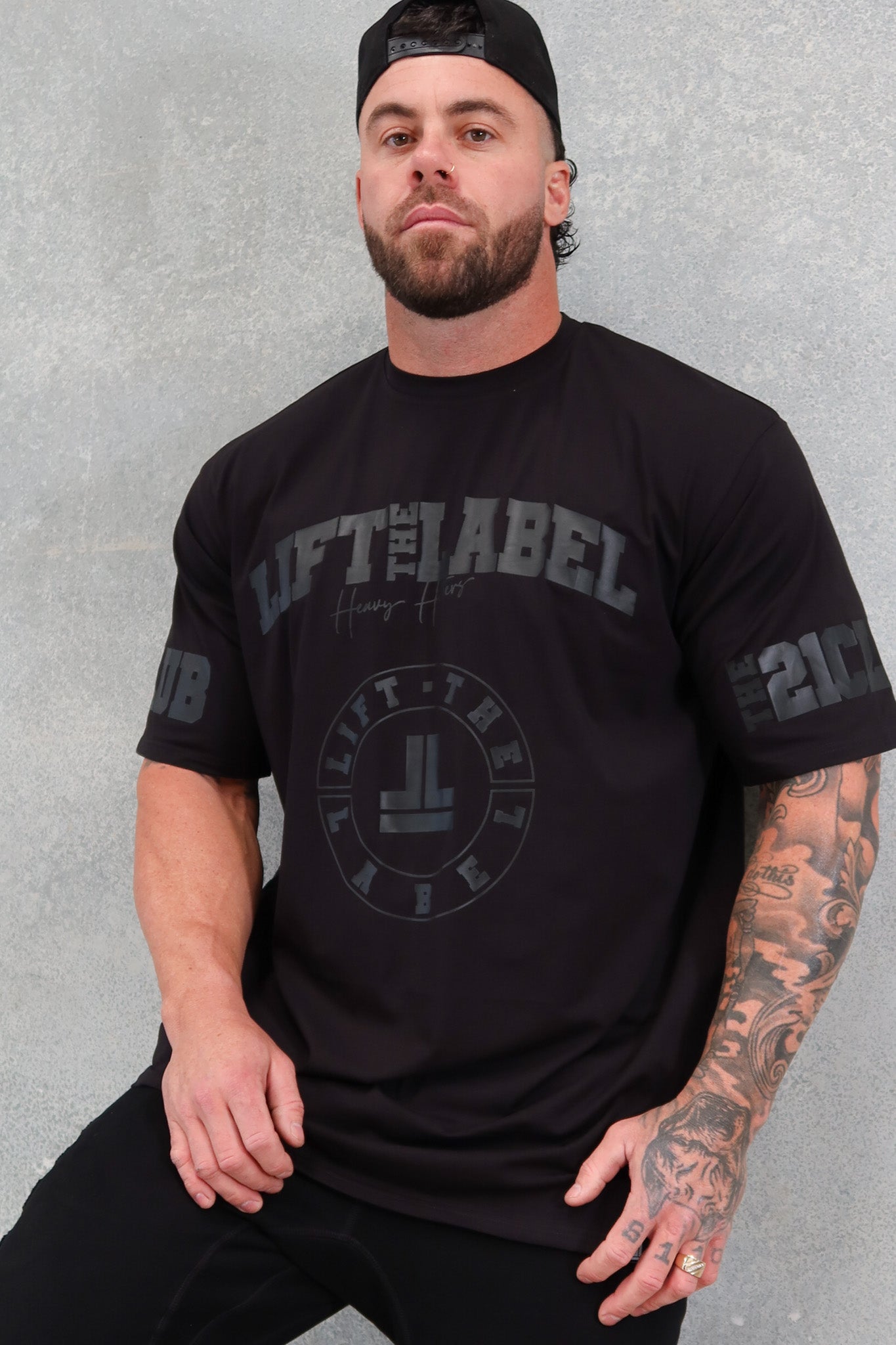 Prints Tee - Black / Black 2.0