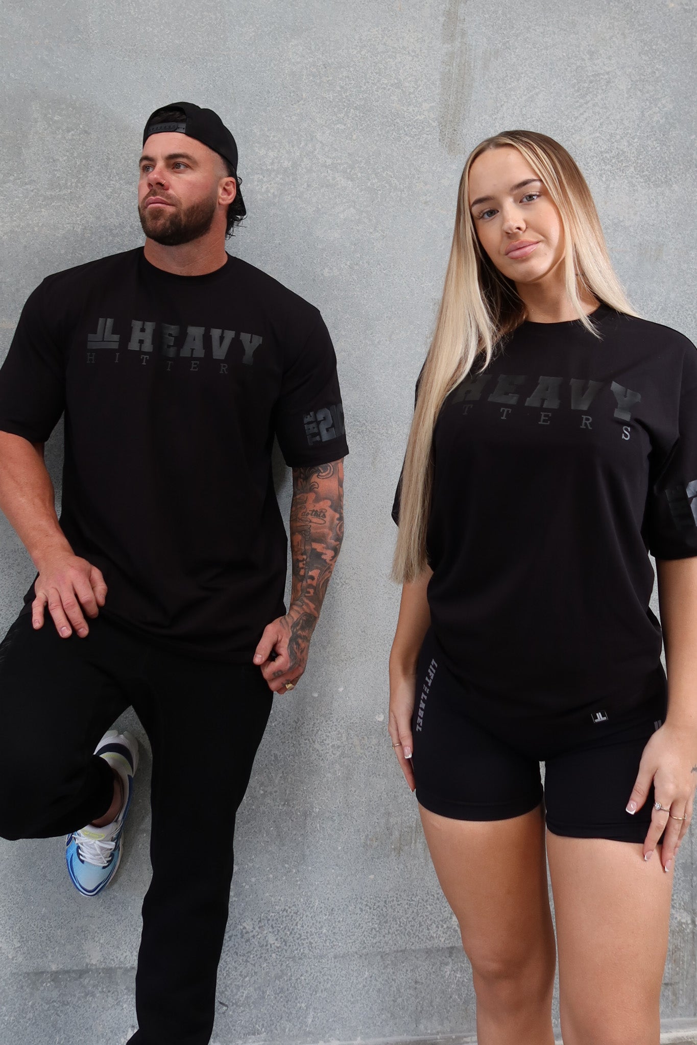 Team Hitter Tee - Black / Black