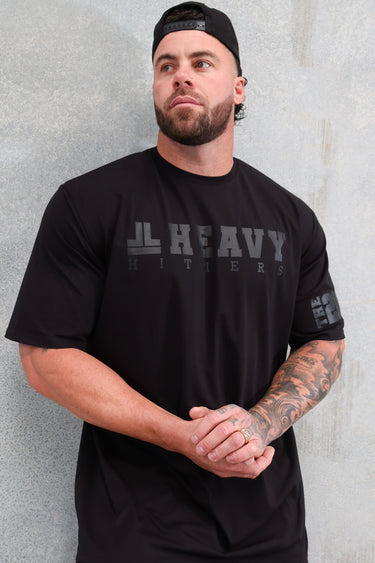 Team Hitter Tee - Black / Black