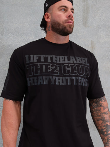 Trademark Tee - Black / Black