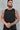 College Jersey Tank in black on black, mens gym tank by Lift The Label