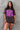 Wrecking Crew Tee - Dark Brown -Purple