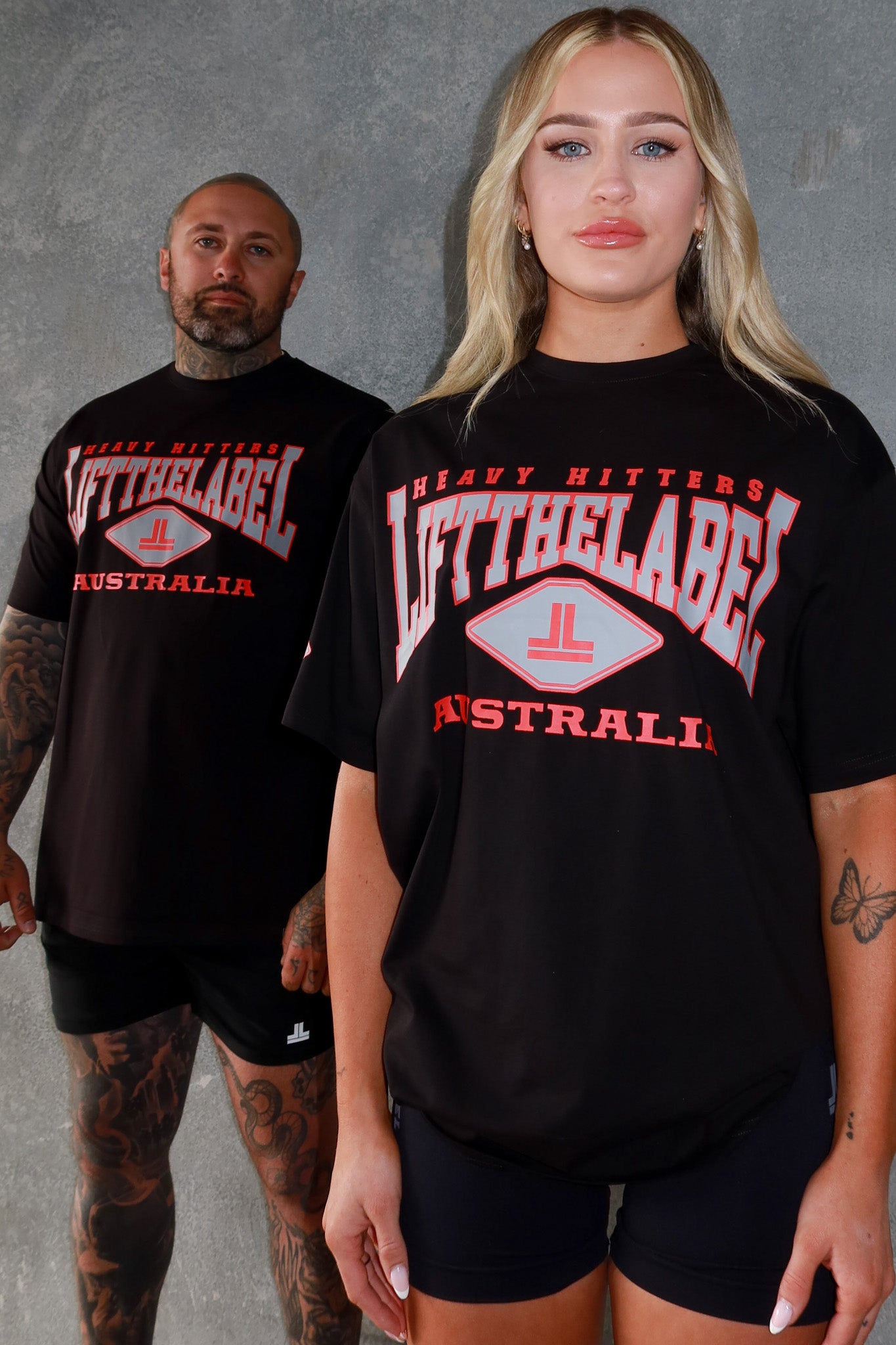 Home Tee - Black/Red