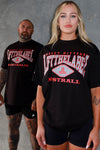 Home Tee - Black/Red