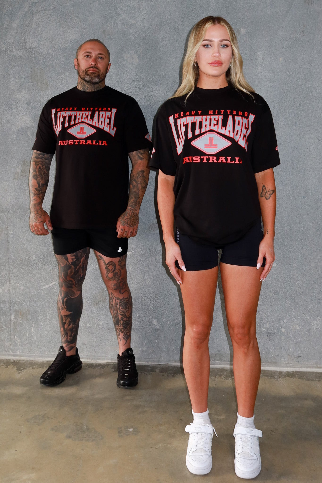 Home Tee - Black/Red