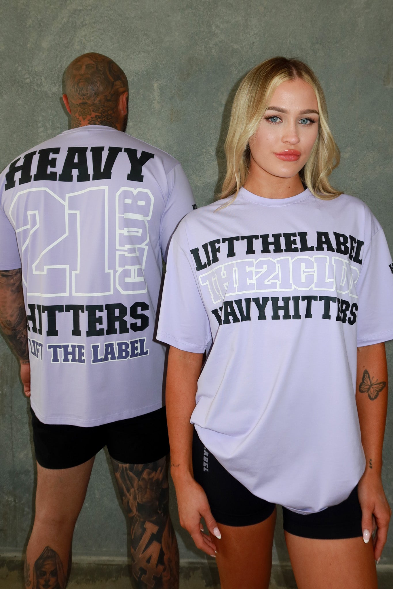 Trademark Tee - Pastel Purple / Black