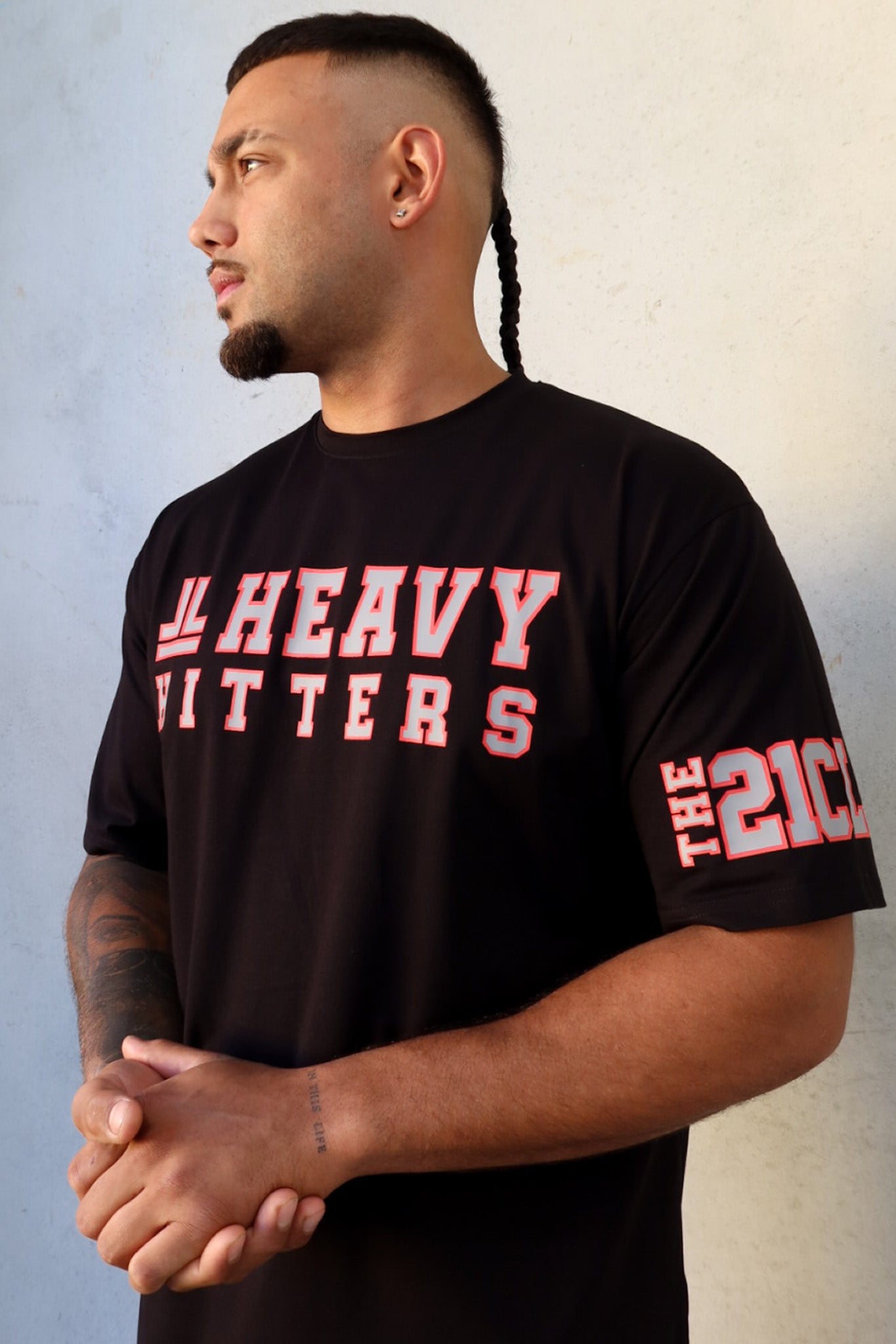 Team Hitter Tee - Black /Red