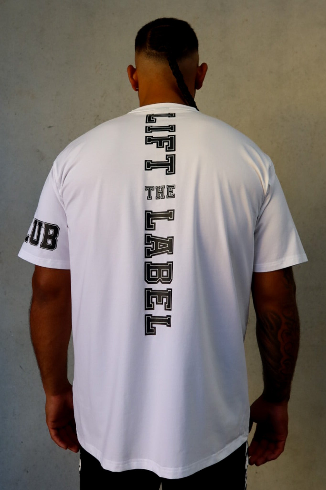 Team Hitter Tee - White/ Black