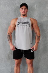 Metal Tank - Pale Grey / Black