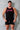 Metal T-Back - Black / Hot Pink