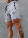 End Fit Tapered Shorts - Grey Marl / Black