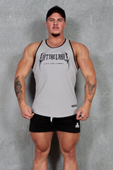 Metal T-Back - Pale Grey / Black