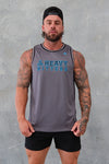 Team Hitter Jersey Tank - Ultimate Grey / Blue