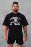 Skull Tee - Black / White