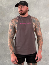 B2B Tank  - Wood / Hot Pink
