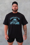 Skull Tee - Black / Teal