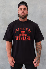 Skull Tee - Black / Red