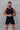 Beater in black, mens gym beater tank by Lift The Label, front view on male model