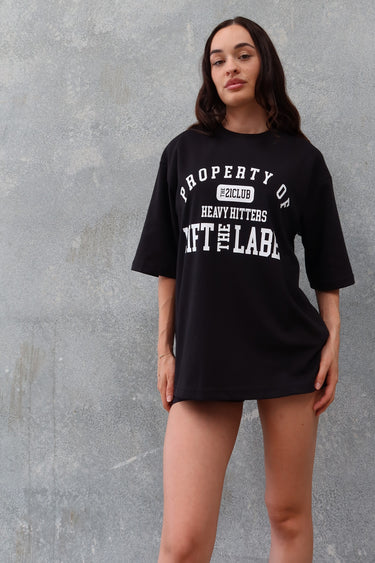 Skull Tee - Black / White