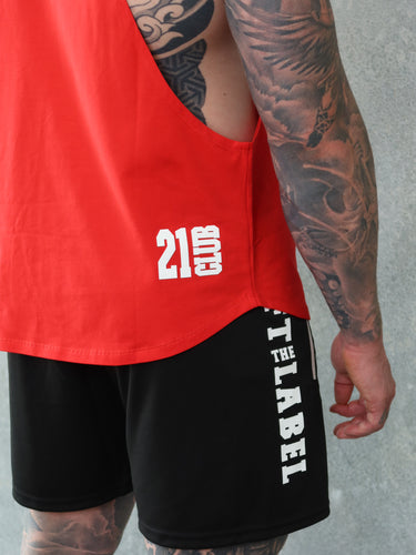 B2B Tank  - Red / White