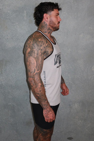 Home T-Back - Black / Beige Grey