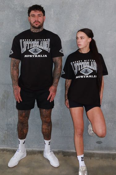 Home Tee - Black / Grey