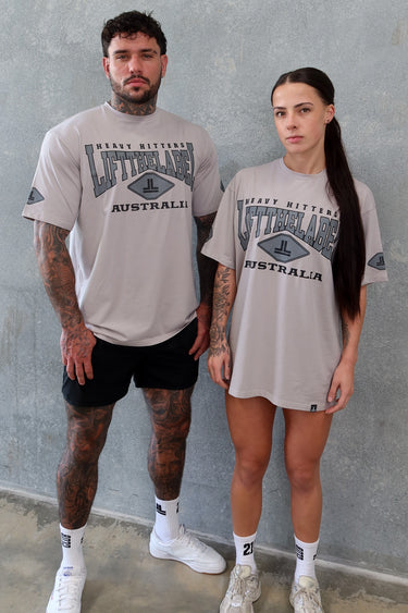 Home Tee - Grey / Dark Grey