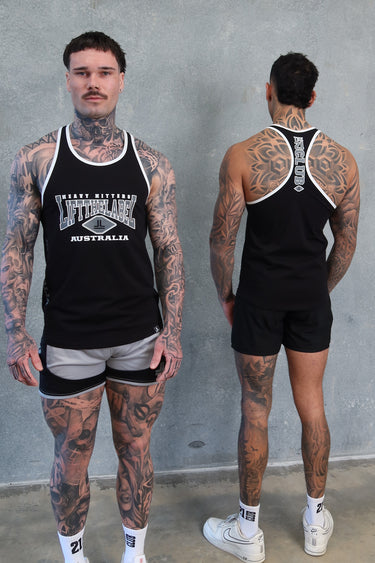 Home T-Back - Black / Grey