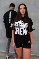 Wrecking Crew Tee - Black / White