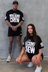 Wrecking Crew Tee - Black / White