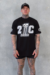 21C Tee - Black / Grey