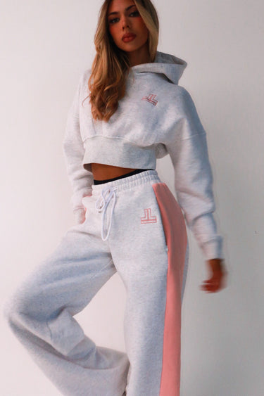 Pretty Hitters Trackpants - Grey / Pink