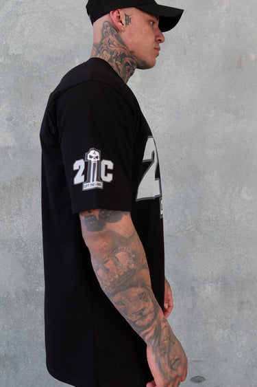 21C Tee - Black / Grey