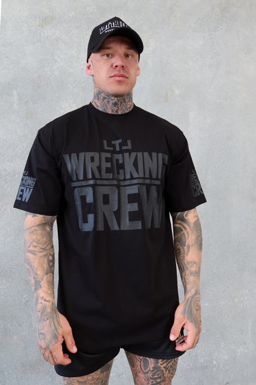 Wrecking Crew Tee - Black / Black
