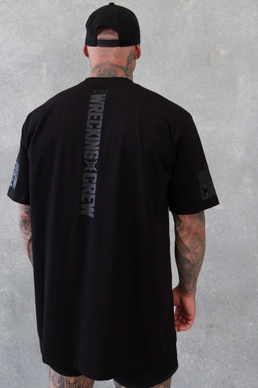 Wrecking Crew Tee - Black / Black