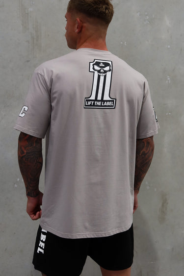 21C Tee - Stone Grey / Black / White
